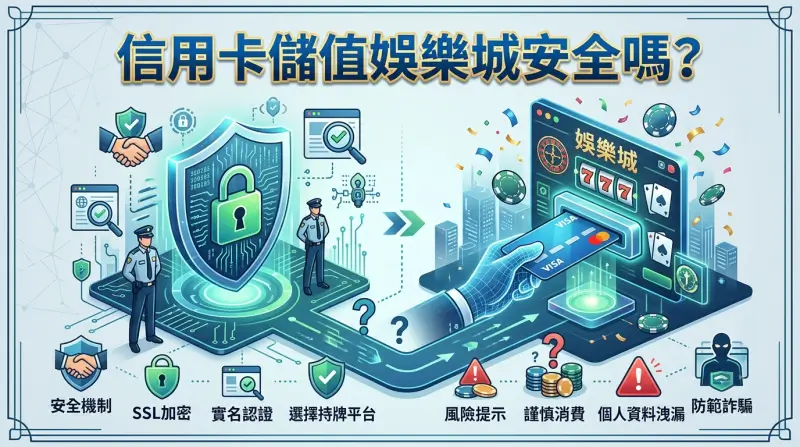 信用卡儲值娛樂城安全嗎?