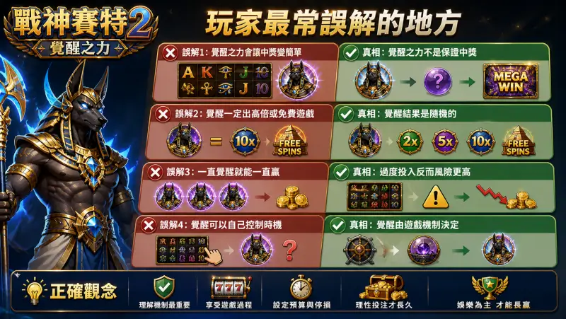 戰神賽特2覺醒之力－玩家最常誤解的地方